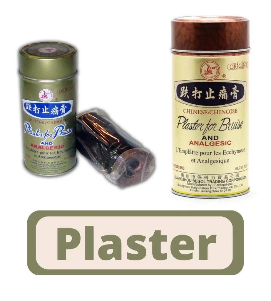 Acupuncturist Tools: Plaster for bruise