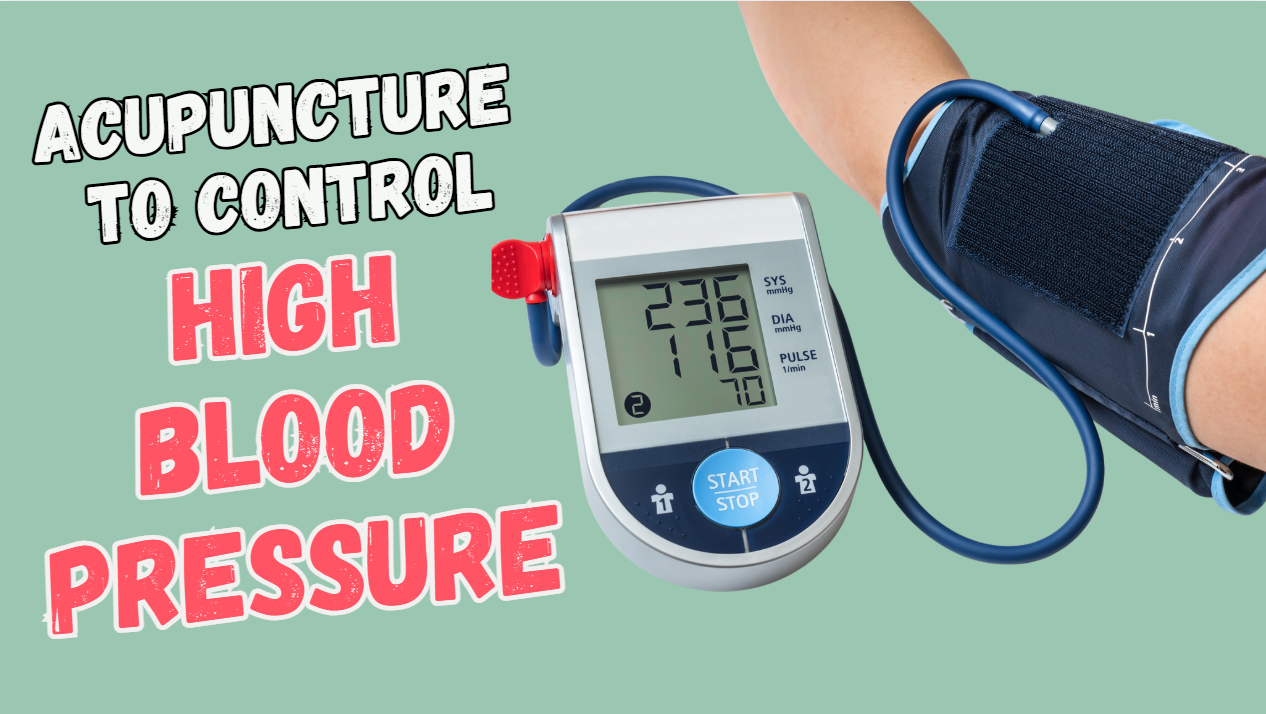 acupuncture to control high blood pressure