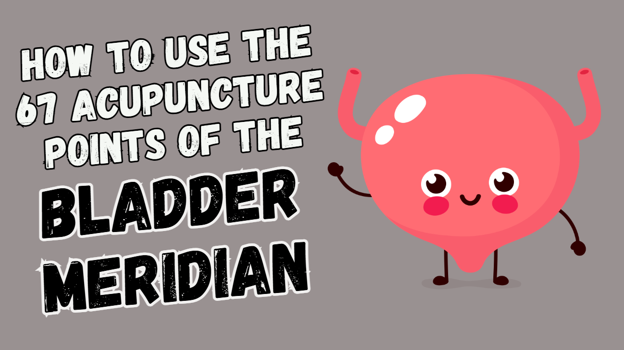 How to Use the 67 Acupuncture Points of the Bladder Meridian main