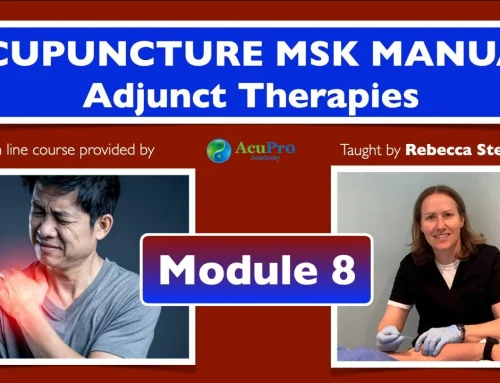 Electroacupuncture For Shoulder Issue (E-Stim)
