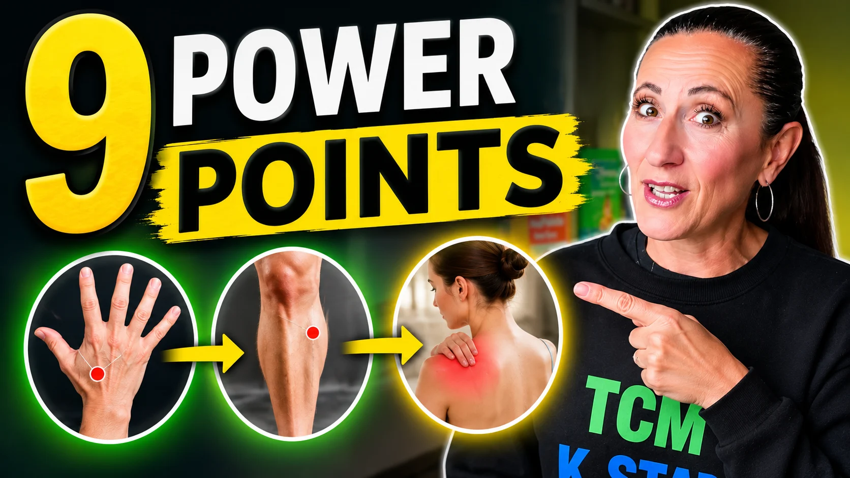 9 powerful distal acupuncture points